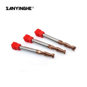 Wholesale 2 Flutes Carbide Flat End Mill CNC Milling Cutter Cast Iron from china suppliers
