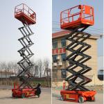Hydraulic Battery Power Electric Scissor Lift Aerial Work Platform Man Lift