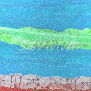 Wholesale Soft Jacquard Recycled Polyester Double Knit Fabric For Comfortable Stylish Wear from china suppliers