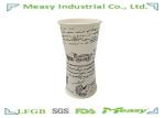 Customised Lauched Coffee Milk Eco Friendly Paper Cups Biodegradable