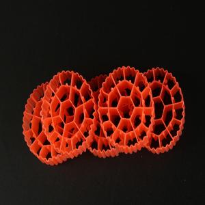 Wholesale Red / Yellow Plastic MBBR Bio Media K1 500 m2/m3 Surface Area With White Color from china suppliers