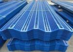 15 Years Blue Three Peaks Wind Break Wall Air Screen Galvanized Sheet