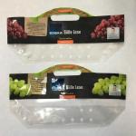 Eco Reusable Fresh Fruit Bags Micro Perforated Packing Plastic Material Flat