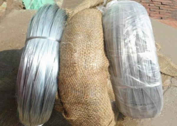 0.45mm-1.0mm Galvanized Zinc Coating Leading Wire 350-550Mpa Tensile Strength