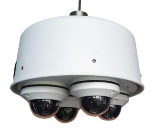 Wholesale Quad Dome Camera Offers 4 1080p TVI Camera And Output 1 ONVIF Stream from china suppliers