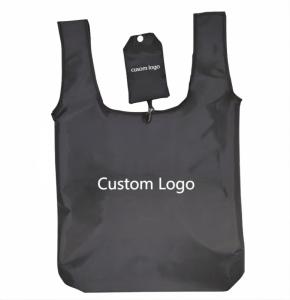 Wholesale Customized Fold Away Grocery Bag Polyester Strawberry Folding Bag Environmental Protection from china suppliers