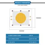 Ultra Bright 85V CRI 95 Ra 1200W 1200W COB LED Chip for Dual Color Lamp Video