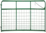1 3/4″ O.D. round tubular steel WIRE MESH GATE