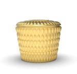 Pineapple Grain Shape Zinc Alloy FEA 15 Perfume Bottle Caps