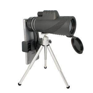 Wholesale Day And Low Night Vision 40x60 Monocular Telescope With Smartphone Holder Tripod from china suppliers