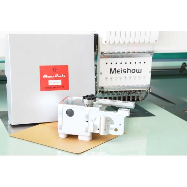 30 Heads 9 Needles Flat Embroidery Machine With Double Cam Single Reciprocator