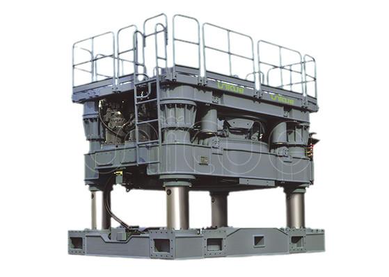 Unique Casing Oscillator ISO9001:2008 32MPa 2130 KN Lifting Rotary Drilling Rig