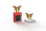 Butterfly Shaped Eco Friendly Zamak Perfume Caps for Fragrance Packaging