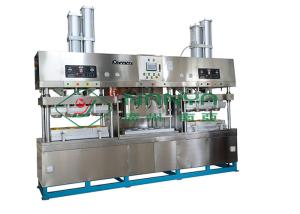 Wholesale Disposable Bagasse Paper Plate Making Machine With PLC 1100*800mm from china suppliers