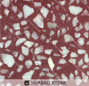 Wholesale Patented Product Terrazzo Stone Tiles No Resin Low Absorption High Hardness from china suppliers