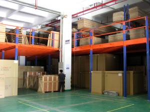 Wholesale Conveninet Storage Industrial Mezzanine Floors , 500kg - 1000kg Per Square meter from china suppliers