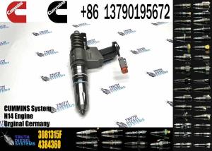 Wholesale Auto Parts Common Rail Diesel Fuel Injector 3411760 3081315F 3409975 For Cummins QSN14 N14 from china suppliers