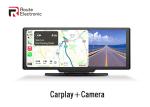 Dual Camera Car Dash Cam DVR 10.26 Inch Screen With Wireless Carplay