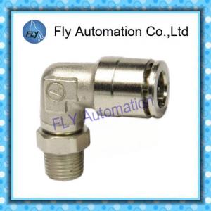 Wholesale 90 degree right angle can be rotated Pneumatic Tube Fittings PL series from china suppliers