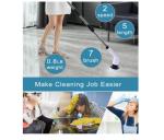 7 In Electric Spin Scrubber Handheld Power Drill Brush Set For Cleaning Bathtub