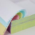 100% Virgin Wood Pulp A Grade Blue Black Image Carbonless Paper 55gsm 78gsm