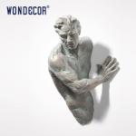 Bronze Metal Wall Art Sculpture 3D Abstract Art Sculpture Customized Size