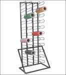 organizer rack Rolling Floor Rack for Vinyl Roll Storage wall mount vinyl rack