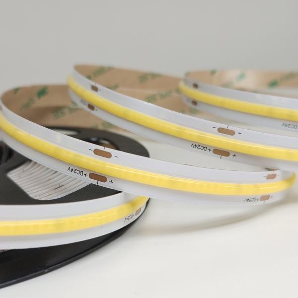 9.84ft 480leds/m 24v 6000K 10mm COB Led Light Strip Daylight White for indoor