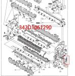 Frontier FUJI550/570 Minilab Spare Part Bracket 342D1061290