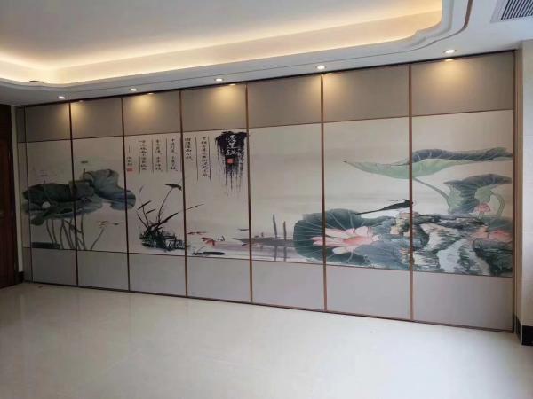 Interior Position Sliding Partition Walls For Banquet Hall Sound Insulation /