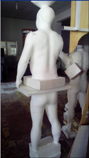 Single Head Human Body Model 3D Cylindrical Engraving Machine