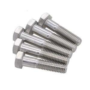 Wholesale Silver Hex Head Bolts Essential Components for Heavy-Duty Applications from china suppliers