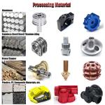 Processing precision injection molded handle parts