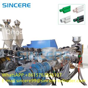 Wholesale Full Automatic PPR PVC Pipe Extrusion Line Production Equipment from china suppliers