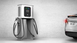 Wholesale 40KW Wallbox CCS CHAdeMO DC Electric Car Charging Stations OCPP V1.6J RFID from china suppliers