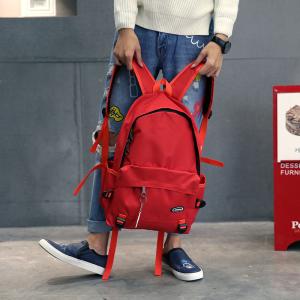 Wholesale 2017 New Canvas Double Shoulder Bag Men'sTravel Backpack For High School Students from china suppliers