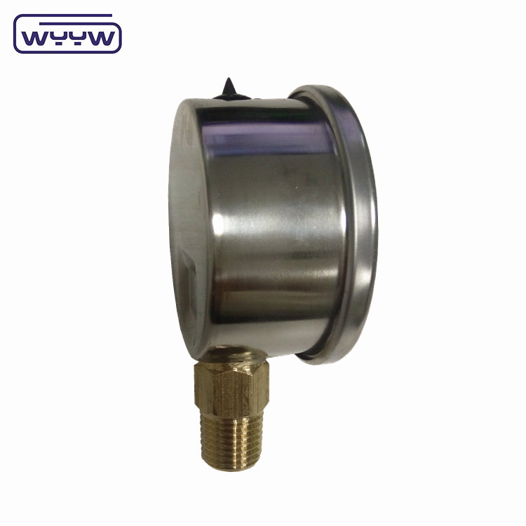 Bottom Or Axial digital vacuum pressure gauge ±2.5% Of Full Scale Mount Accuracy