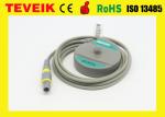 M1356A Round 12 Pin Fetal US Transducer For HP Patient Monitor , TPU Material