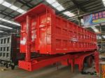 Dual Line Braking System 60m3 Tipper Trailer 45m3 50T Dump Trailer 30m3 Tipping