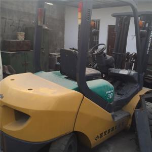Wholesale used komatsu FD30-16 three stages and side shift forklift from china suppliers