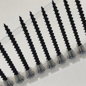 Wholesale Bugle Head Fine Thread Auto Feed Screws Collated Drywall 3.5 X 25mm With Plastic Tape from china suppliers