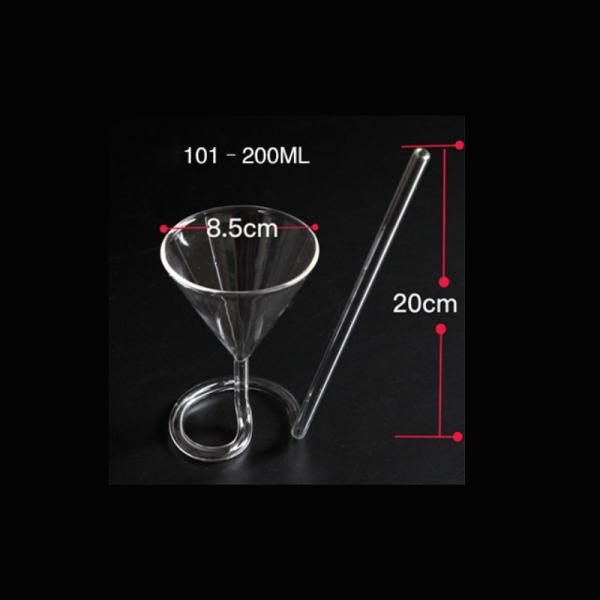 Eco Friendly Personalized 200ml Straw Cocktail Glass