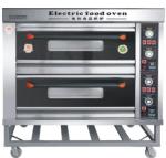 100kg/h 4 Tray Double Deck Bakery Oven for Bread