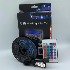 Wholesale hot sale china12v 5m smd5050 waterproof ip65 rgb led strip lights with remote controller from china suppliers