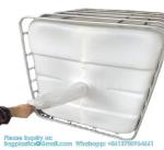 Transparent Aseptic IBC Tank Plastic Liner Bag For Liquid Packaging Plastic