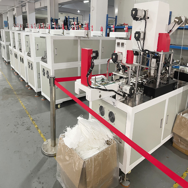 Automatically KF94 Mask Machine 4 Layer Fish Shaped Face Mask Maker Machine