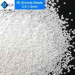 95 Yttria Stabilized Zirconia Grinding Media 0.8 - 1.0mm Size For Dye Dispersion