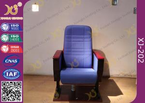 Wholesale Cross Line Back Auditorium Chair Seating For Conference / Church Hall from china suppliers