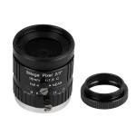 16mm HD 2/3" C Port 5MP F1.6 Industrial Camera Lens 17.53mm BFL