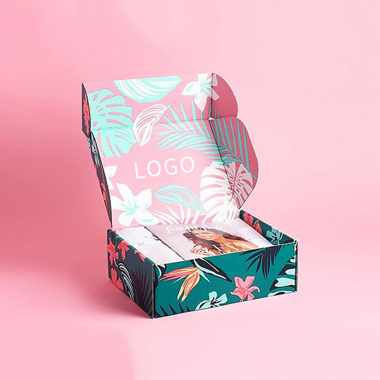 Recycled Materials Custom Logo Color Kraft Paper Airplane Box E Corrugated Folding Box